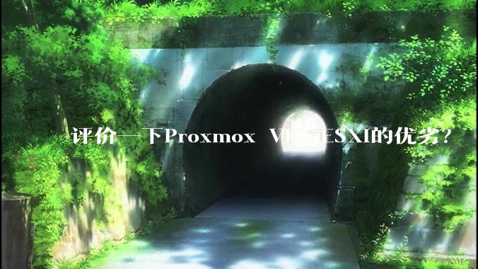 评价一下Proxmox VE与ESXi的优劣？